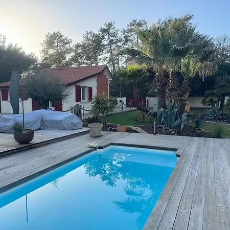 Le Chai De L'Ocean - Villa Soulacaise Plage A 100M Piscine Jardin 1400M2 Exterior photo