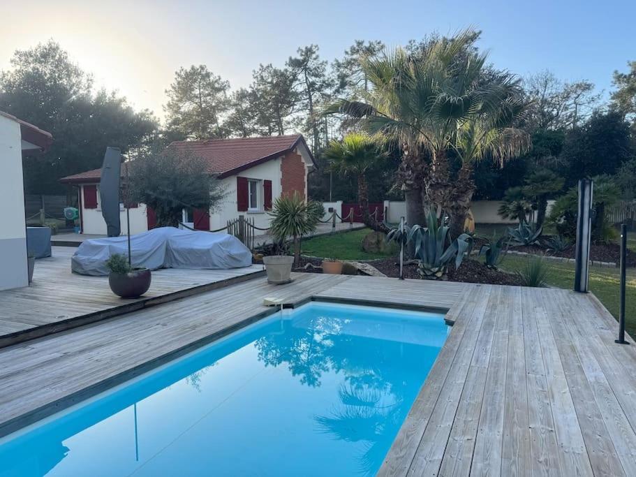 Villa Le Chai De L'ocean - Soulacaise A 100m Piscine Jardin 1400m2 *