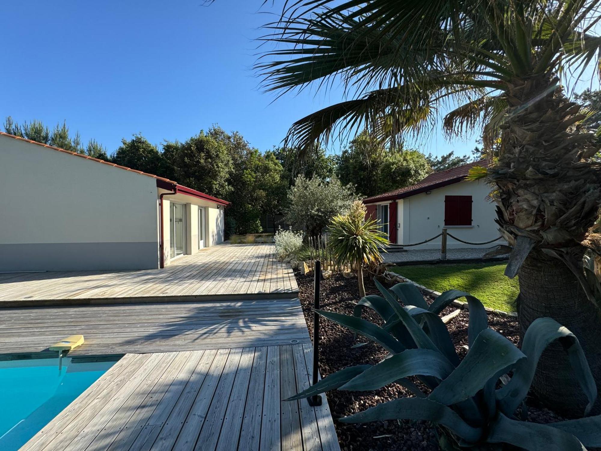 Villa Le Chai De L'ocean - Soulacaise A 100m Piscine Jardin 1400m2